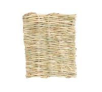 Zkydhbd Grass Mat Woven Bed Mat For Small Animal Bedding Nest Chew Toy Bed Play Toy For Guinea Pigs Parrot Hamster Cage Mats For Feet Natural Grass Chew Mat & Hay Bedding Cage