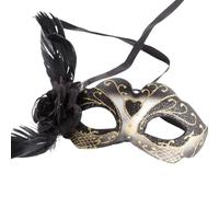 Zkydhbd Halloween Masquerade Party Dancing Costume Half Face Cover Decorations Halloween Festival Carnivals Cover Party Performances