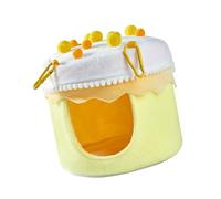 Zkydhbd Hanging Parrot Bed Plush Cake Bird Cage Nest Small Warm Breeding House Small Pet House Cage Hammock Parrot
