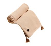 Zkydhbd Heated Blanket Wrap Portable USB Electric Blankets Shawl Adjust Flannel Throw Blanket Winter Heats Up Quickly Cape Pad USB Heating Blanket