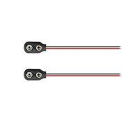 Zkydhbd Heavy Duty ABS Batteries Clip Tester T/I Shped DC5521 Black Tines Connectors For Multiple Devices Power Testing Conductives Batteries Clip Tester