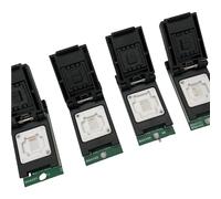 Zkydhbd High Conductivity EMMC Chip Adapters Set BGA100 BGA153 BGA169 BGA162 BGA221 Variants For Programming Operations Multiple Package EMMC Adapters For Electronic Repair