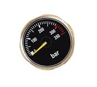 Zkydhbd High Pressures Gauges Brasses Construction Shockproof Threaded Cores For Diving Pool Equipment Resistant Brasses Gauges