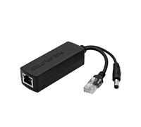 Zkydhbd Highly Speed 100Mbps Power Over Ethernet Splitter 48V to 12V 1.2A Adapter DC5.5x2.1mm Port Compactly for Security Cameras Splitter
