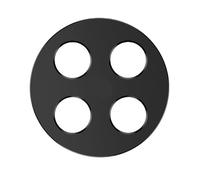 Zkydhbd Hollow Frame Scratchproof Frosted Protective Film For Find X8S/Plus Rear Camera Lens Cover Case Aluminum Shockproof Camera Lens Cover