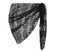 Zkydhbd Hollowed Out Swim Skirt With Lace Detailing Breathable Beachwear Cover Up For Women Pool Outfits Swimsuit Wrap Skirt Sheer Design