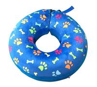 Zkydhbd Inflatable Pet Recovery Collar Dog Protective Cone After Wound Cartoon Pattern Dog Cone Collar For Large Dogs