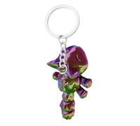 Zkydhbd Innovative Printed Keychain Movable Keychain Printed Chain for A Unique and Individualized Touch Decorative Keyring