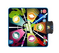 Zkydhbd Interactive Rhythm Exercise Mat for Children with Adjustable Modes to Coordination and Fitness Foldable Dance Game Mat