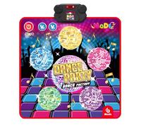 Zkydhbd Interactive Rhythm Exercise Mat for Children with Adjustable Modes to Coordination and Fitness Foldable Dance Game Mat