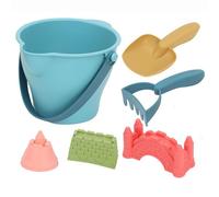 Zkydhbd Kids Seaside Sand Toy Castles Molds Molds Seaside Bucket Shovel Sandboxes For Play Gift Kid For Outside