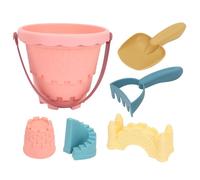 Zkydhbd Kids Seaside Sand Toy Castles Molds Molds Seaside Bucket Shovel Sandboxes For Play Gift Kid For Outside