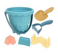 Zkydhbd Kids Seaside Sand Toy Castles Molds Molds Seaside Bucket Shovel Sandboxes For Play Gift Kid For Outside