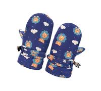 Zkydhbd Kids Snow Mittens Fleece Insulated Water Proofing Gloves Winter Sports Riding Windproof Gloves For Outdoor Activity Children's Ski