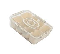 Zkydhbd Leakproof Stackable Kitchen Containers Sturdy For Refrigerator And Freezer Use Stackable Food Storage Container
