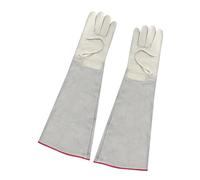 Zkydhbd Leather Cryogenic Gloves with Not Slip Grip Liquid Resistant Glove for Extreme Cold Defense Up to 260°C Liquid Gloves