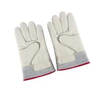 Zkydhbd Leather Cryogenic Gloves with Not Slip Grip Liquid Resistant Glove for Extreme Cold Defense Up to 260°C Liquid Gloves