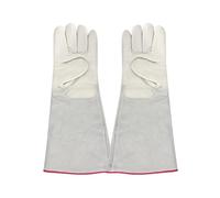 Zkydhbd Leather Cryogenic Gloves with Not Slip Grip Liquid Resistant Glove for Extreme Cold Defense Up to 260°C Liquid Gloves