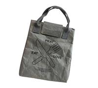 Zkydhbd Light Weight Paper Lunch Bag Aluminum Foils Handbag Waterproofs Insulated Lunch Bag For Outdoor Picnics Hiking Camping Office Worker Student