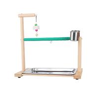 Zkydhbd Lovebird Parrots Cage Perch Stand Bridge Swing Set Climbing Wooden Bridge Training Toy For Bird Bird Perch Stand For Parakeets
