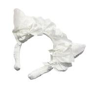 Zkydhbd Lovely Plush Headband Bowknot Hair AccessoryHeaddress for Fashionable Lady Women and Sweet Styled Enthusiasts