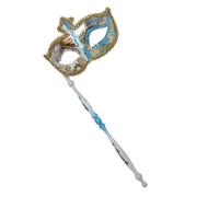 Zkydhbd Masquerade With Stick Mardi Gras Venetians Retro Musical Note Party Carnivals Halloween Halloween Carnivals Masquerade Mardi Gras With Holding Stick