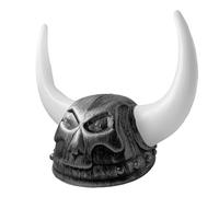 Zkydhbd Medieval Vikinges Age Horned Vikinges Helmets Berserker Soldier Warrrior Costume Hat Sallet Toy Halloween Cosplay LARP Middle Ages Helmets With Horns