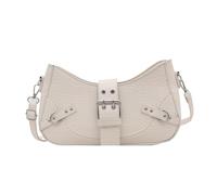 Zkydhbd Modern Crossbody Bag With Metallic Rivets Soft PU Leather Practical Carryall Shoulder Bags Travel Underarm Purse Trendy Office Casual Use Handbag
