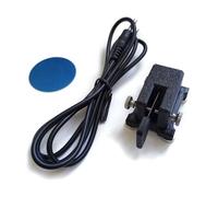 Zkydhbd Morse Code Practice Single Paddles Design Strong Base Stable Operations Adjustable Systems PCBs Construction Professional CW Keyer With Metal Paddles