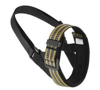 Zkydhbd Mouth Guard,Dog Muzzle German Dog Reflective Nylon Secure Muzzle Medium Large Breeds Mouth Guard Reflective
