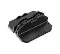 Zkydhbd Multi Slots Standing Holder Desk Organizing Stand for Notebook Folder Secure ABS Frame Quick Setup Modern Laptop Organiser Shelf