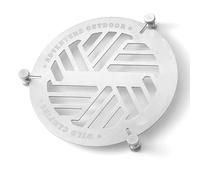 Zkydhbd Multifunctional Cooking Rack Steaming Rack for Outdoor Barbecue Grilling Steaming Compatible Various Heat Sources Journey Dish