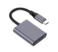 Zkydhbd Multiple Device 2 In 1 USB C Hubs Glasses Hubs With Quick Charging And USB Connection PD Fast Charging Dock