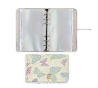 Zkydhbd Multipurpose Circular Needle Holder Case with Detachable 6 Hole PVC Binder Pocket for Knitting Yarn Craft Tool Storage Detachable Needle Organiser