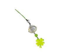 Zkydhbd Multipurpose Crisps Sounding Clovers Leaf Winds Chimes Phone Accessory Portable Good Charm For Stylish Outfits Portable Bag Decoration