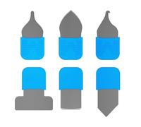 Zkydhbd Multipurpose Metal Spudger Opening Set Of 6 Thin Suitable For Smartphone Screen Repair & Internal Component Access Pocket Sized Phone Repair Tools Set