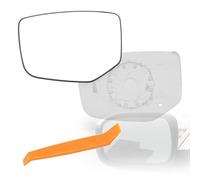 Zkydhbd None Heated Side Mirroring Glass with Backing Plate Replacement High Transparency 95 Percent Fast Change Tool Less Installation Side Mirroring