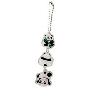 Zkydhbd Panda Keychain Practical Keyring Accessory Unique Acrylic Pendant for Animal Fans and Trendy Backpack Accessories