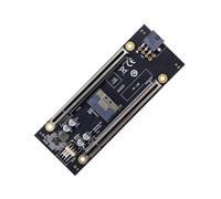 Zkydhbd PCIe .0 8/x16 Slot Splitter Card Creates Two Channels for Storage Expansion Expansion Card Supports