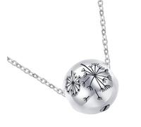 Zkydhbd Pet Urn Necklace For Ashes Cremation Dandelions Necklace Neck Jewelry Supplies For Pet Memorial Jewelry Accessories Memorial Jewelry