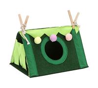 Zkydhbd Pets Green Tent House Portable Small Foldable Hamster Chinchilla Rabbits Easy Installation Rabbits Large