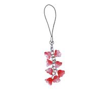 Zkydhbd Phone Chain Unique Keyring Lilys of The Valleys Phone Charm Pendant Straps Great for Fashion Individuals Present Lilys of The Valley Chain
