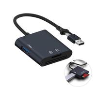 Zkydhbd Plugs and Play USB a USB C Adapters for Reading and Cards Supporting USB3.0 Fast Speed 5Gbps Aluminum Case Design Universals Adapters