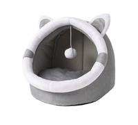 Zkydhbd Plush Bed Kitten Bed Small Dog Nest Pet Winter Cushion Anti-Scratching Bedding Pet Supplies