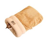 Zkydhbd Plush Liners Cats Sleep Bed For Winter Cold Weather Warm Velvets Cushions For Small Pet Resting Retreat For Cats Relaxation Winter Pet Sleep Bag