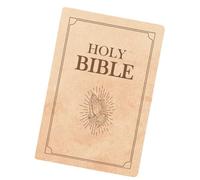Zkydhbd Plushes Holy Bibles Shape Pillow Religious Companion Decors Soft Stress Cushions Relief Kids Adults