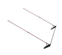 Zkydhbd Portable Golfs Swing Plane Trainer Alignment Stick Holder Golfs Swing Practice Aid For Pathes Trainings Portable Alignment Tools