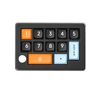 Zkydhbd Programmable 12 Small Keypad Mechanical Gaming Keyboard 2.4Ghz 3Modes With Backlight And Customizable Hotkeys Customized Mechanical Keypad