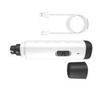 Zkydhbd Quiet Rechargeable Dog Nails Trimmer With 2 Speed Setting Adjustment Portable Pet Nails Grinder For Home And Travel Use USB Rechargeable Pet Nail Grinder