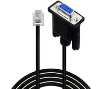 Zkydhbd RS232 Female To RJ11 6P4C Consolea Cable For AP7800 AP7900 PDUs Remote Management Data Center Plugs And Play